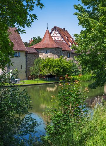 Remparts historiques de Weissenburg en Bavière