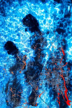 Drie genaden in het ijs van Fotokompost von Lichtgestalt