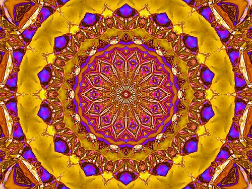Magic Mandala (Magische Mandala in Okergeel)
