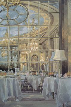 The Ritz, 1985 (oil on canvas) van Bridgeman Images