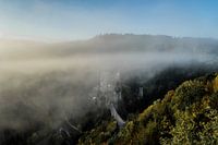 Burg eltz in the fog
