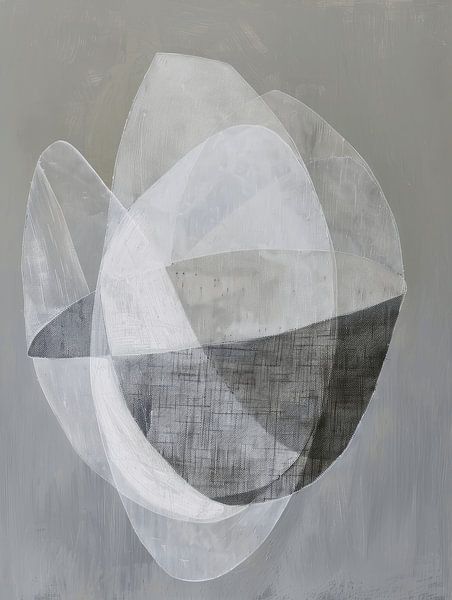 Modern en abstract in Japandi stijl van Japandi Art Studio