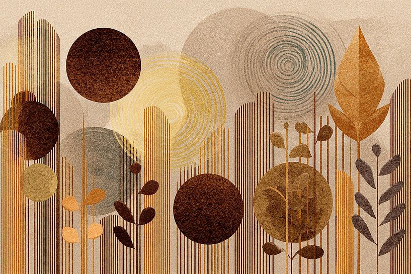 Earth Vibes van ARTEO Schilderijen