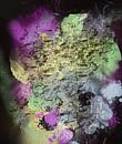 Kosmischer Tanz - moderne abstrakte Kunst mit Tiefe von Susanna Schorr Miniaturansicht