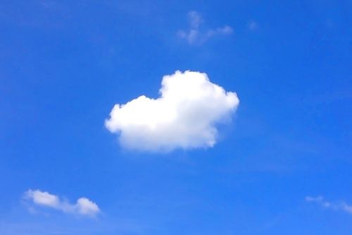 Träumereien in Weiß und Blau von Theodor Decker