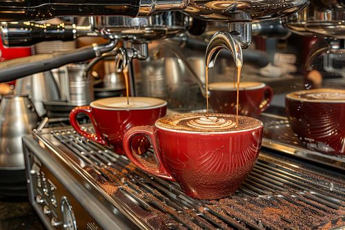 kopje koffie of cappuccino