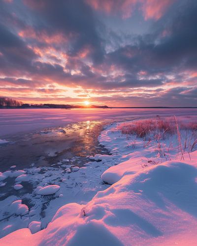 Morning light on the horizon