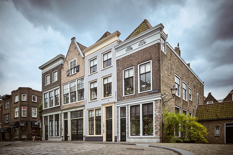 Grotekerksbuurt, ein historischer Teil der niederländischen Stadt Dordrecht von David Bleeker