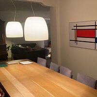 Kundenfoto: Piet Mondrian Kunst 3 von Marion Tenbergen, als art frame