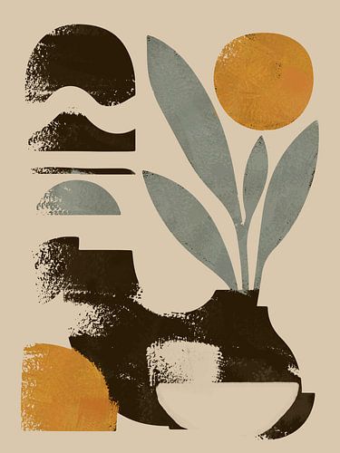 Boho Still Life Shapes
