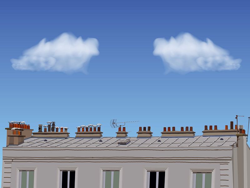 195. Montmartre by Domstad Rudie
