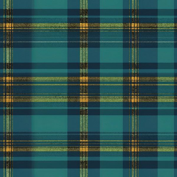 Vintage Plaid # II by Whale & Sons