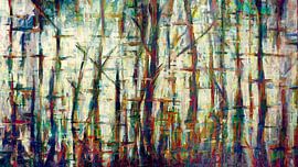 Abstrakter Wald von Joan Engels