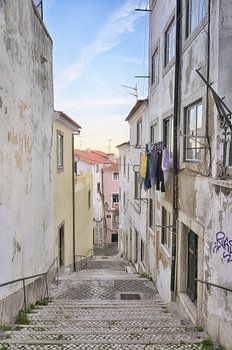 In de steegjes van Alfama - Prachtig Lissabon