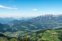 Blick von der Hohen Salve in Richtung Kitzbühel