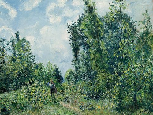 Camille Pissarro,Rand van het bos
