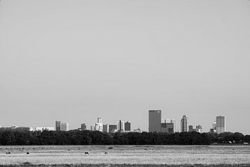 Skyline Rotterdam van Marcel Kool