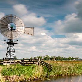 Mühle im Naturschutzgebiet Alde Feanen von Gerry van Roosmalen