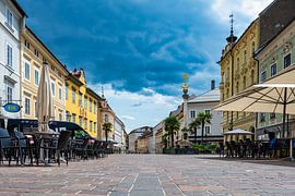 Ein Blick auf das Zentrum von Klagenfurt von Andreas Völkel