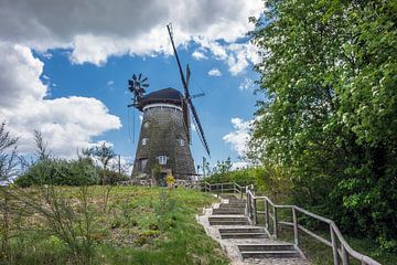 Windmühle in Benz auf der Insel Usedom von Rico Ködder