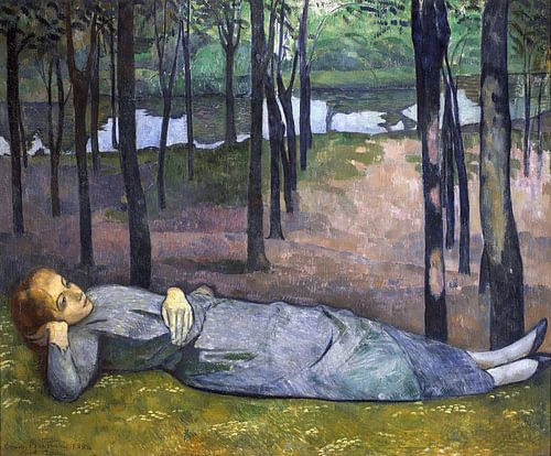 Emile Bernard, Madeleine in bos van liefde, 1888