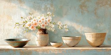 Verweerde Pracht in Beige v van Studio BB
