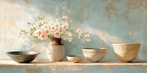 Weathered Splendor in Beige v