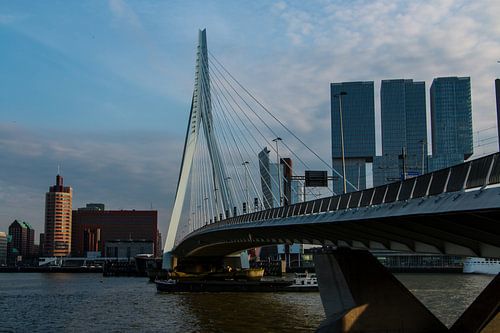 Rotterdam Erasmusbrug van Marcel Lodders