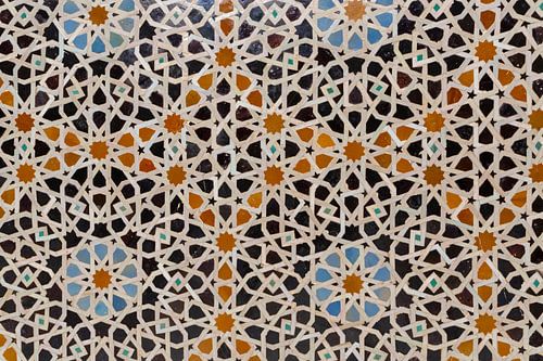 Mosque decoration element. Fez Morocco, North Africa.