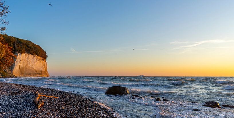 Morgen Kreidefelsen Sassnitz auf der Insel Rügen in Deutschland Piratenschlucht im Herbst von Animaflora PicsStock