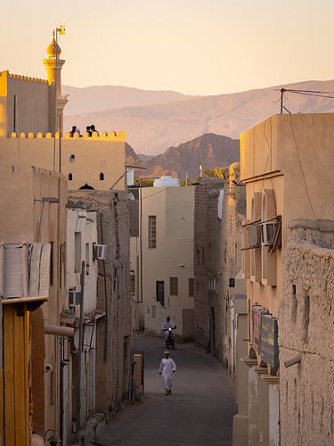 Atmospheric street in Nizwa, Oman