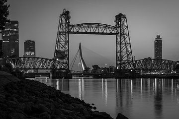 De Hef Rotterdam in B&W von Reno Mekes