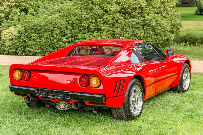 Ferrari 288 GTO 1980s supercar rear view by Sjoerd van der Wal Photography