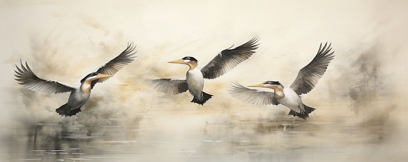 Cormorant by ARTEO Paintings