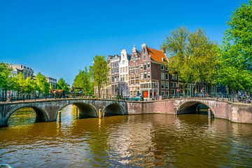 die Keizersgracht und die Leidsegracht von Ivo de Rooij