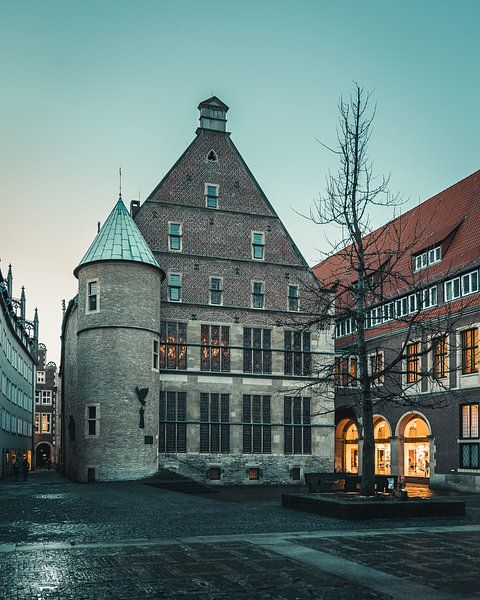Hôtel de ville historique de Münster par Steffen Peters