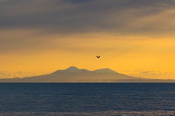 Sonnenaufgang in Hokkaido Japan