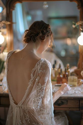 Elegantie in een intiem moment