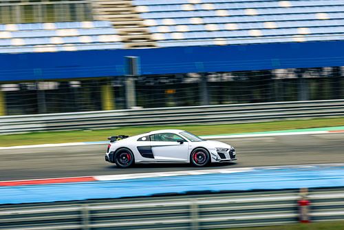 Audi R8 GT op het circuit van Assen
