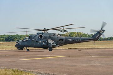 Mil Mi-24P Hind van de Hongaarse Luchtmacht. van Jaap van den Berg