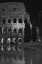 Rome - Colosseum - Black & White van Teun Ruijters thumbnail