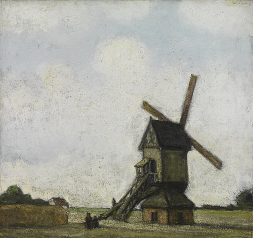 Jakob Smits, Windmill in the Kempen, 1923