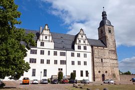 Leitzkau Castle with Collegiate Church of Sancta Maria in Monte - Saxony-Anhalt by t.ART