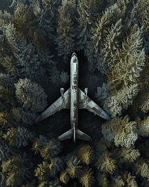 Aircraft wreckage