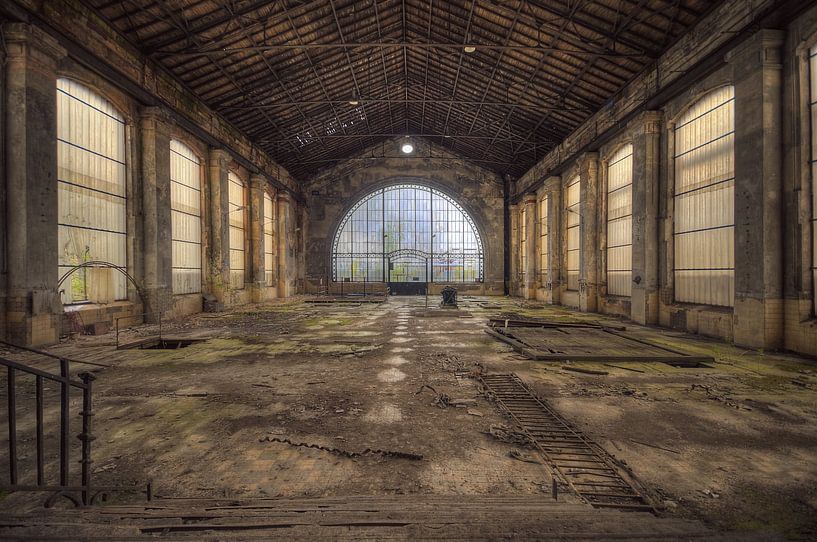 Urbex - Industrie oude fabriek van Angelique Brunas