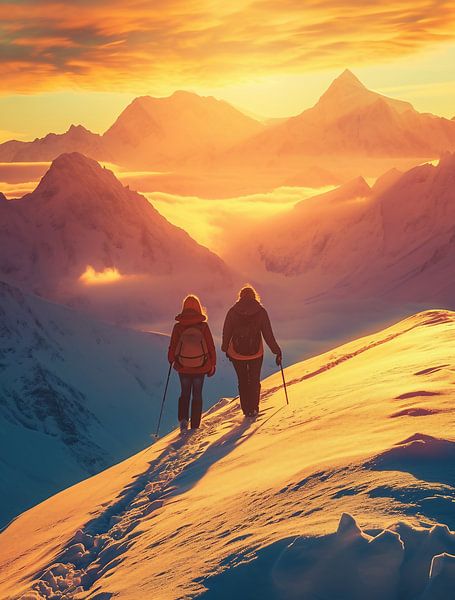 Abenteuer Winterlandschaft von fernlichtsicht