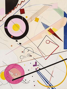 Miró trifft auf Kandinsky_06 von Artclaud