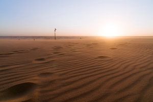 Zonsondergang in Scheveningen van Rob Berends