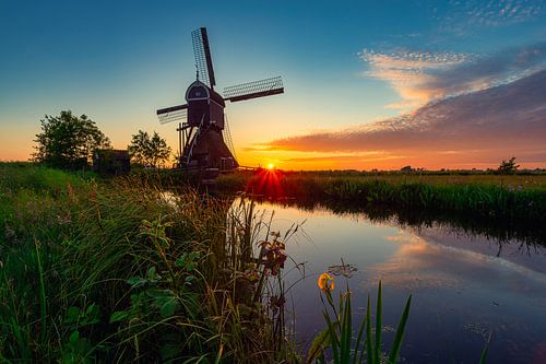 landschapsfoto zonsondergang