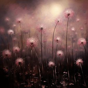 Samttanz: Allium in Blüte